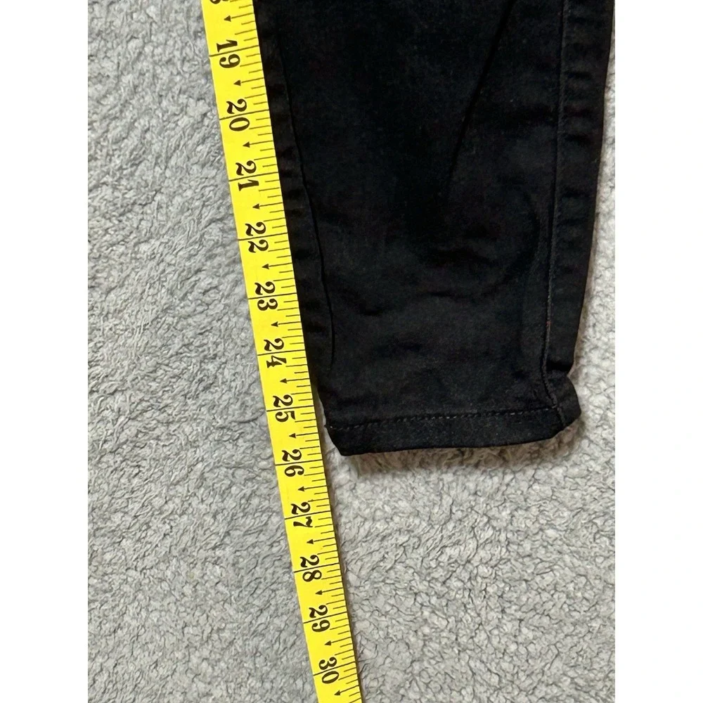Torrid 12S Black Stiletto‎ Jeggings 3 Button Stretch Skinny Jeans Boho